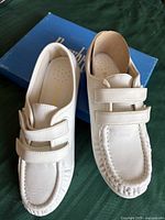 Pair of white Kerrybrooke comfort shoes with box