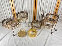 All five stands grouped together