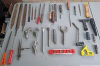 full lot overview on table