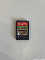 Front of Nintendo Switch Minecraft cartridge