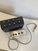 Realistic control center and Amtron headphone distributor overview