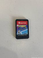 Front of Sonic Colors Ultimate Nintendo Switch cartridge