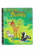Cover of Walt Disney’s Bambi Little Golden Book