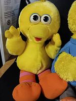 Standard Big Bird plush front view