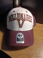 ’47 MVP Vancouver Millionaires adjustable cap front view