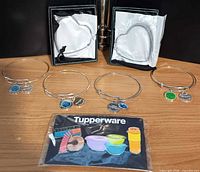 Group shot of all seven jewellery items