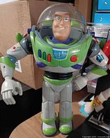 Front view of large Buzz Lightyear figure