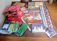 Full lot overview on table