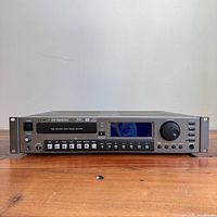 Front view of Tascam DV-RA1000 recorder