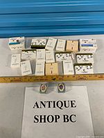 All soap bars laid out for count and brand visibility