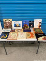 Full table view showing all fifteen books