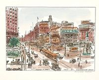 full view of signed limited edition print on mat