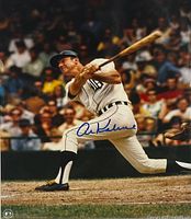 Front of signed Al Kaline photo