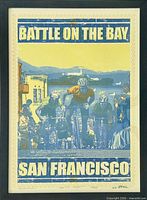 Full view of framed print showing artwork and frame