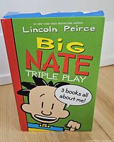 Front view of boxed set showing title Big Nate Triple Play
