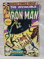 Front cover showing title, issue number 137, price 40¢, Iron Man artwork