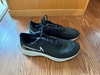 Top and side view of both shoes