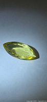 Marquise cut lemon citrine angled view