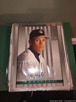 Alex Rodriguez Mariners Portrait 8x11 card in binder sleeve