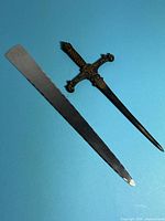 Both letter openers side by side displaying overall forms