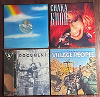 Group shot of all four album covers