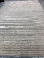 Full view of the rug showing overall design and texture