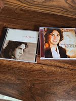 Both Josh Groban CDs side by side in jewel cases