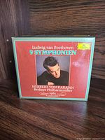 Front of Beethoven 9 Symphonies Deutsche Grammophon box set