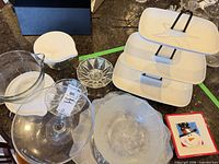 All items laid out on countertop