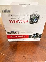 Retail box front showing HD Camera graphics and specifications