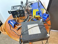 Overview of Hakko and Aoyue rework stations, preheater and cables