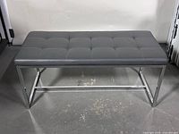 Full top view showing entire bench