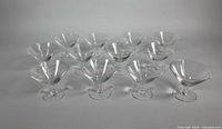Full group of 12 Rosenthal Spiral coupes