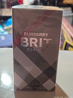 Front of sealed Burberry Brit For Her 50 ml box