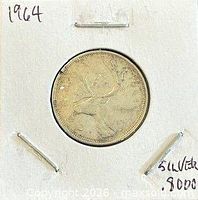 Coin in 2x2 holder, year noted