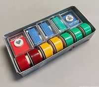 Boxed view of the twelve mini craft punches