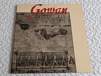 Front cover showing album art and Gowan logo