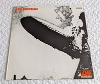 Front cover showing Led Zeppelin I artwork