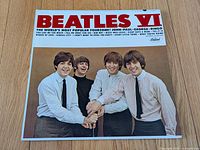 Front album cover Beatles VI