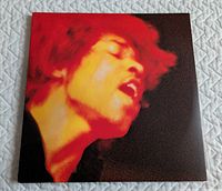 Front cover close-up portrait of Hendrix