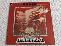 Front cover artwork of ZZ Top Degüello LP