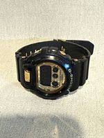 Front angled view of G-Shock watch showing band and case