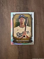 Front of 2024 Allen & Ginter Chrome refractor card showing Shohei Ohtani
