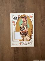 Front of card displaying Yu Darvish image, design details, and fabric relic window