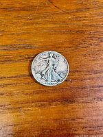 Obverse of 1941 Walking Liberty half dollar