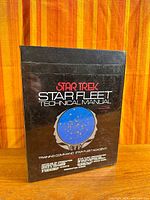 Front angled view of the Star Fleet Technical Manual binder