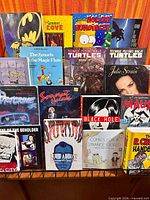 Full view of rack showing all graphic novels