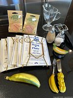 group shot showing all items on counter