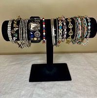 All bracelets and bangles on display stand