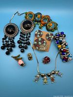 Group shot of all jewelry pieces